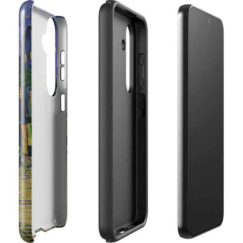 Cafe Terrace at Night by Van Gogh Galaxy S24 Plus Impact Case